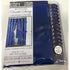 Mosaic Double Swag Fabric Shower Curtain with Ring Hooks, 2 Tie Backs - 70 x 72 in.